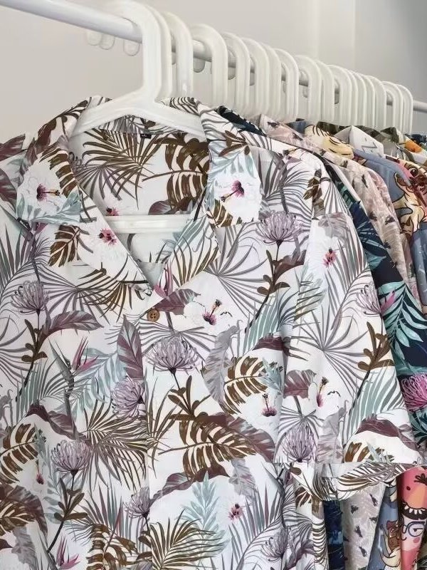 Vintage Hawaiian Floral Shirt - 빈티지 태국풍 플로럴 셔츠 루즈핏 반팔