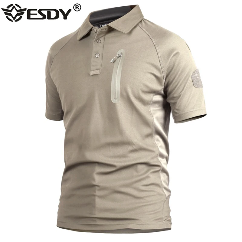 Tactical Military Shirt Cargo - 2025 여름 남성 짧은 긴 소매