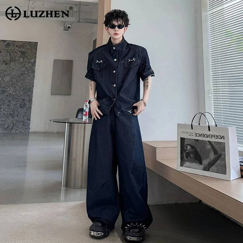 Jeans - LUZHEN Handsome 2026 여름 신작 데님