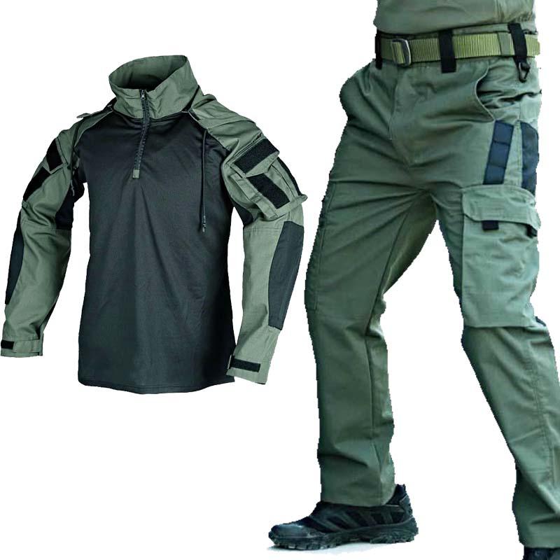 Tactical Military Shirt Cargo - 전술 유니폼 세트 밀리터리 프로그 셔츠