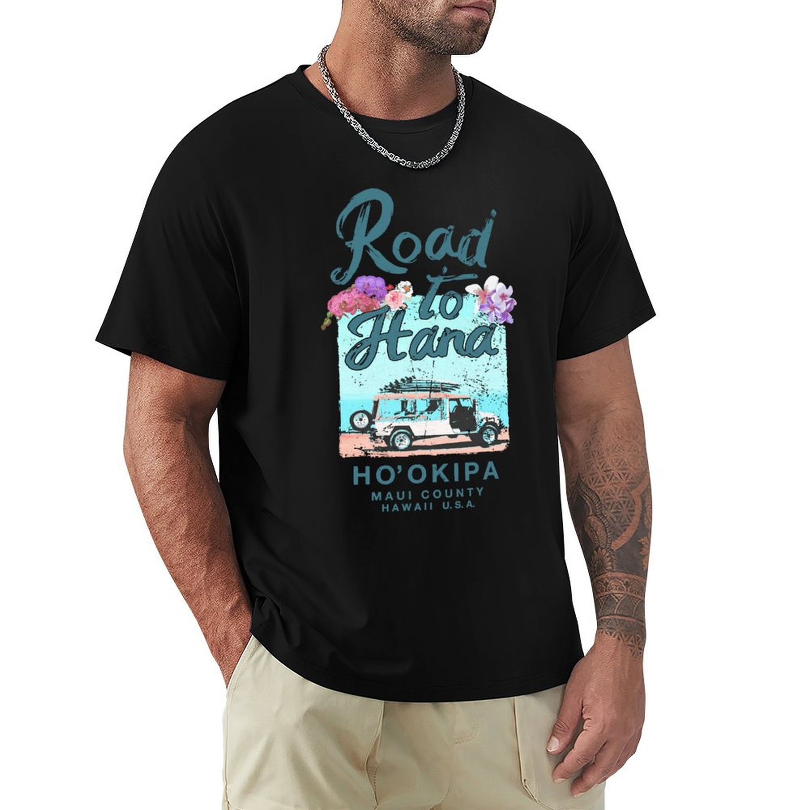 로드 투 하나, 마우이, 하와이, 빈티지 하와이안 플로 - Vintage Hawaiian Floral Shirt 리뷰 및 가격