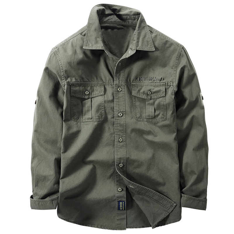 새로운 남성용 봄 멀티 포켓 군사 전술 셔츠, 남성 가 - Tactical Military Shirt Cargo 리뷰 및 가격