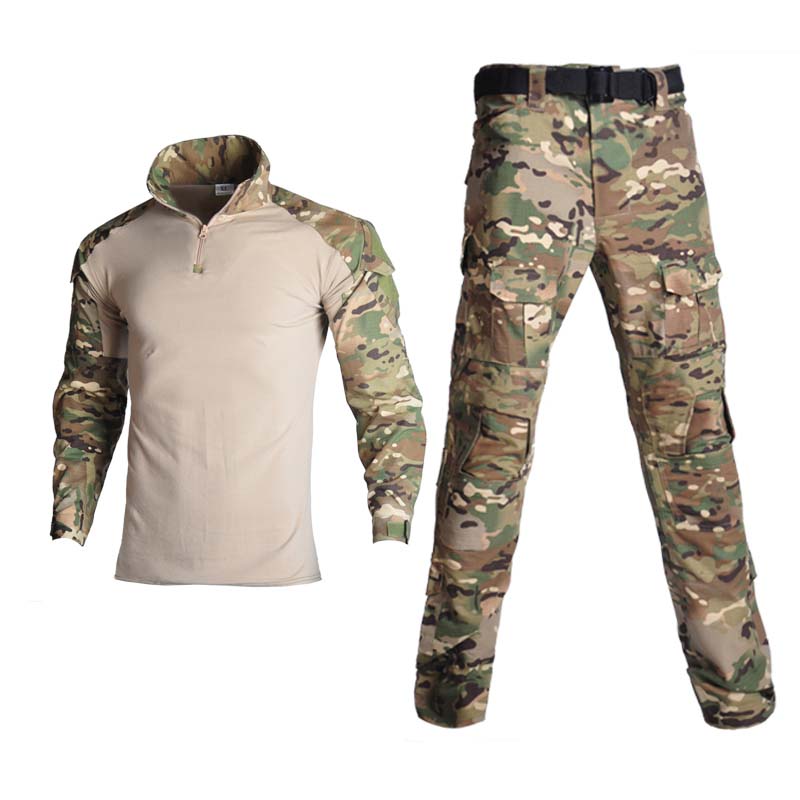 남성용 G2 전술 개구리복 세트 긴팔 전투 셔츠 카고  - Tactical Military Shirt Cargo 리뷰 및 가격