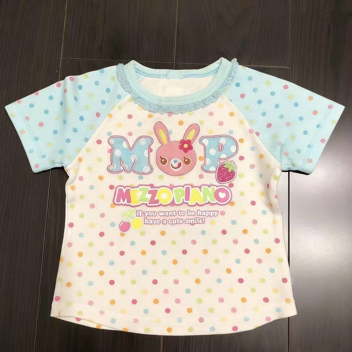 빈티지 카와이 귀여운 반팔 티셔츠 여성 Y2K 크롭탑  - T-Shirts 리뷰 및 가격
