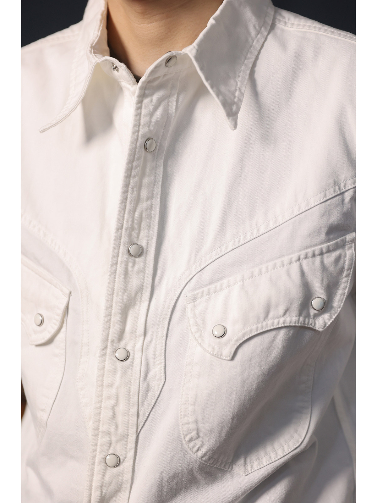 카우보이 웨스턴 스냅 셔츠 심플 아메리칸 캐주얼 로우  - Mens Western Denim Pearl Snap Shirt 리뷰 및 가격