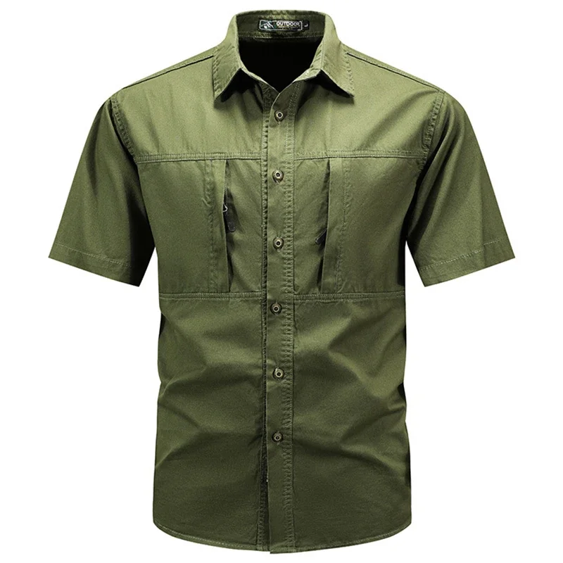 남성용 전술 반팔 셔츠 여름 신상 야외 다용도 포켓 빠 - Tactical Military Shirt Cargo 리뷰 및 가격