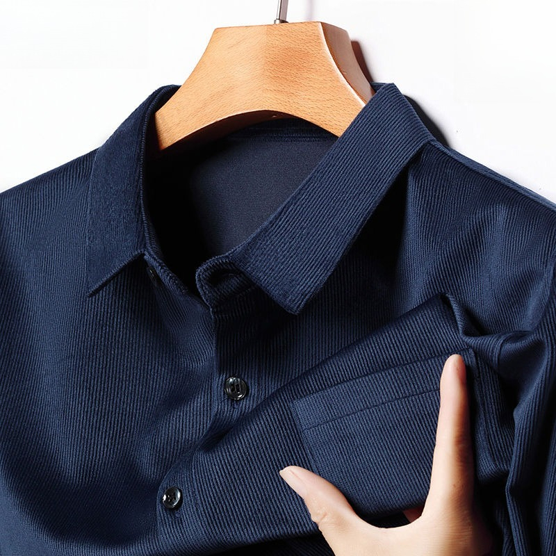 코듀로이 남성 긴팔 셔츠 레트로 카고 스타일 가을 두꺼 - Corduroy Button Up Shirt Men 리뷰 및 가격