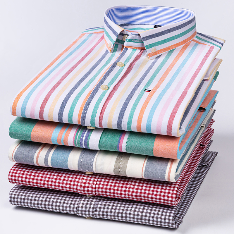 순면 고품질 비즈니스 캐주얼 패션 옥스퍼드 남성 셔츠  - Oxford Cotton Casual Shirt Business 리뷰 및 가격