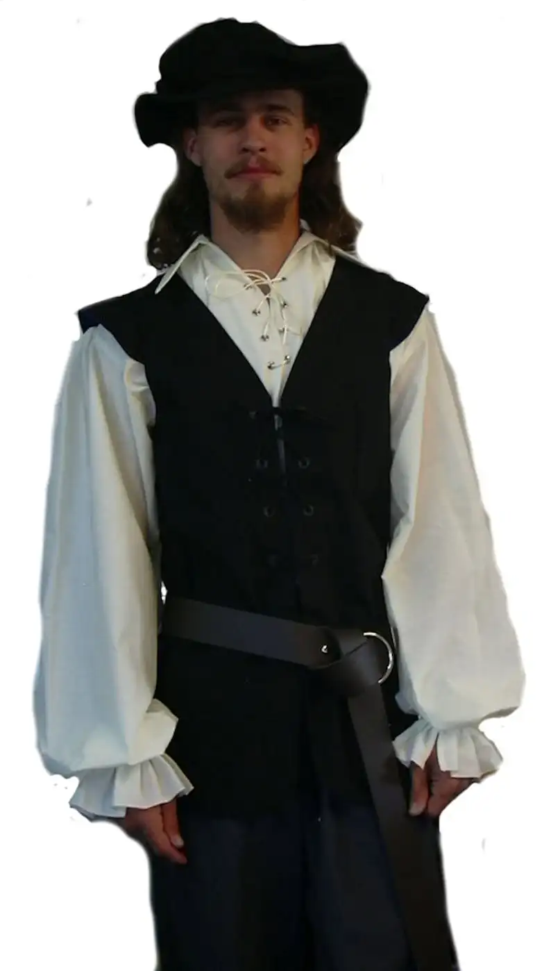 중세 스타일 셔츠 러플 고딕 스팀펑크 빅토리아 해적 코 - Medieval Gothic Lace Up Pirate Shirt 리뷰 및 가격
