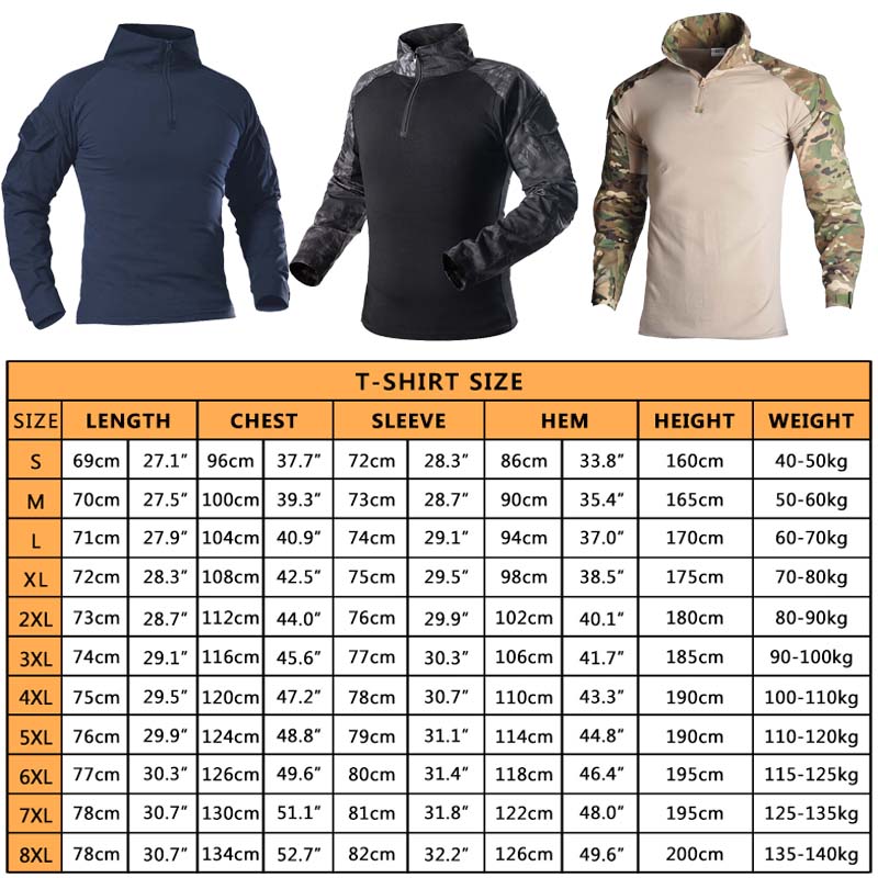 전투 셔츠 카모 카고 스포츠 탑 Airsoft 페인트  - Tactical Military Shirt Cargo 리뷰 및 가격