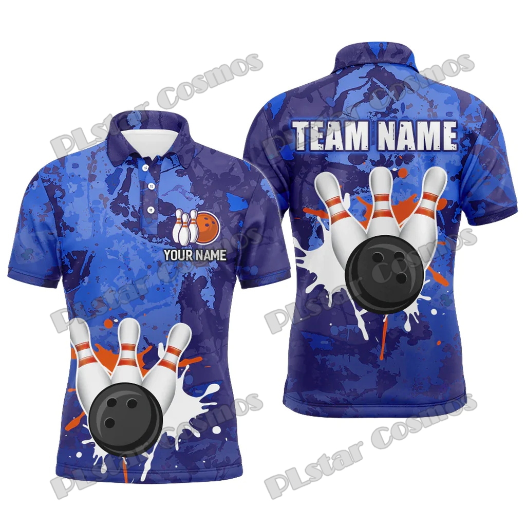 레트로 볼링 워터 밀크 멀티컬러 옵션 맞춤형 이름 3D - Short Sleeve Bowling Shirt Retro 리뷰 및 가격
