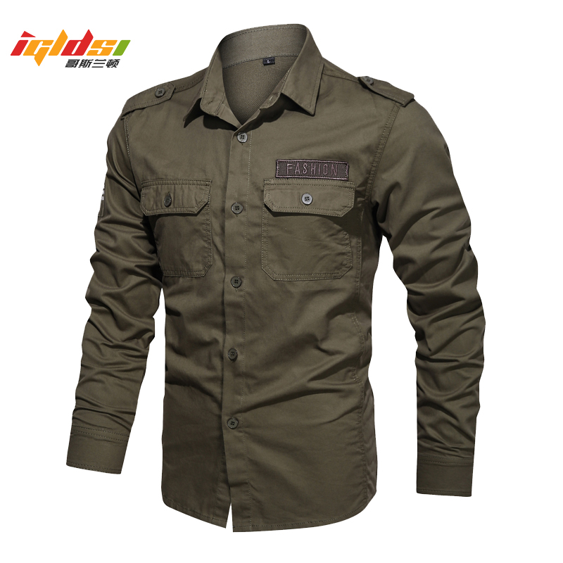 남성용 카고 셔츠, 밀리터리 스타일, 캐주얼 긴팔 전술 - Tactical Military Shirt Cargo 리뷰 및 가격