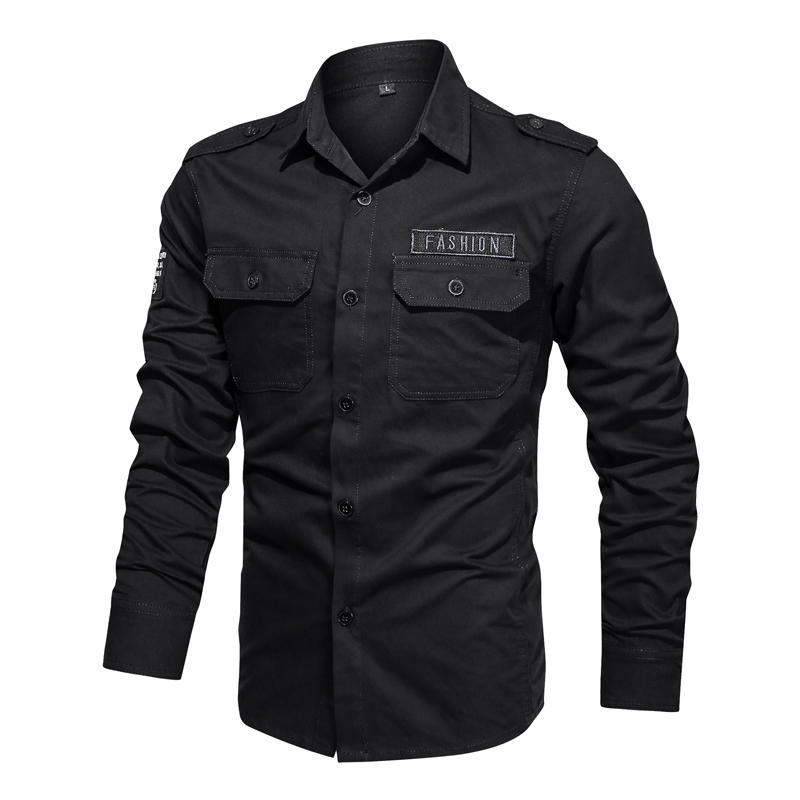 남성용 카고 셔츠, 밀리터리 스타일, 캐주얼 긴팔 전술 - Tactical Military Shirt Cargo 리뷰 및 가격