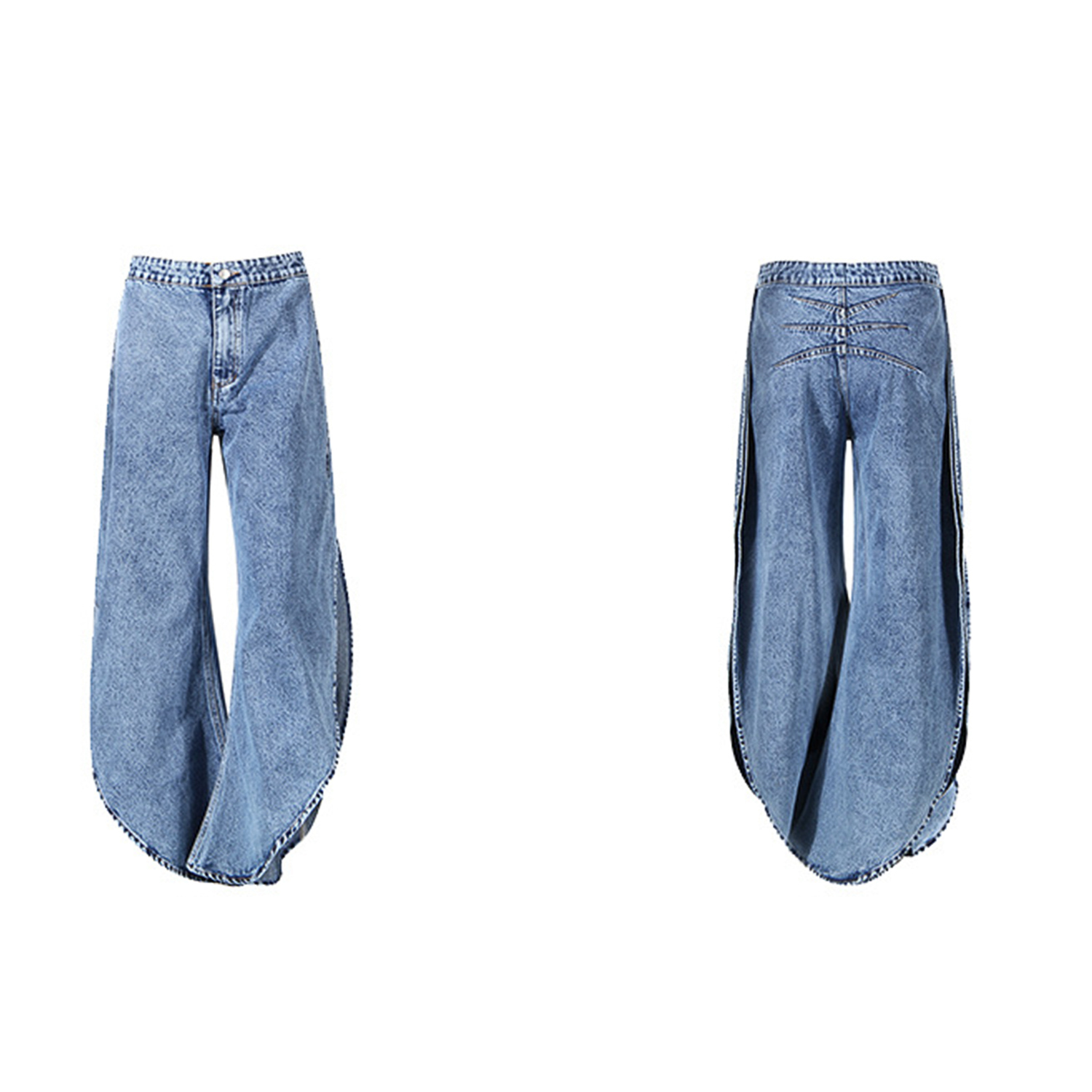 Y2K 여성 데님 투피스 의상 민소매 러플 페플럼 탑  - Jeans 리뷰 및 가격