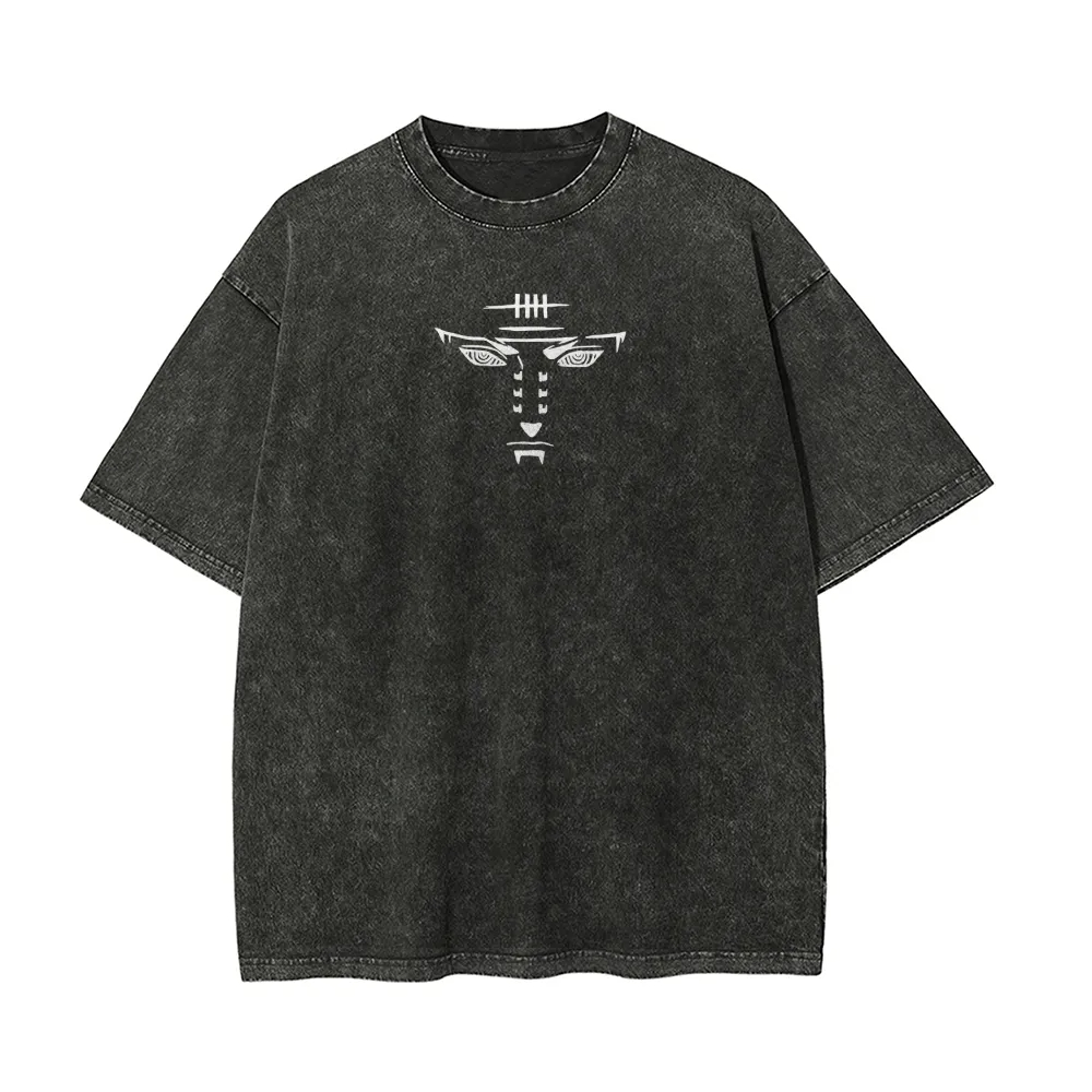 나루토 페인 티셔츠 린게안 아카츠키 빈티지 애시드 워시 - Acid Wash Vintage Graphic T Shirt 리뷰 및 가격