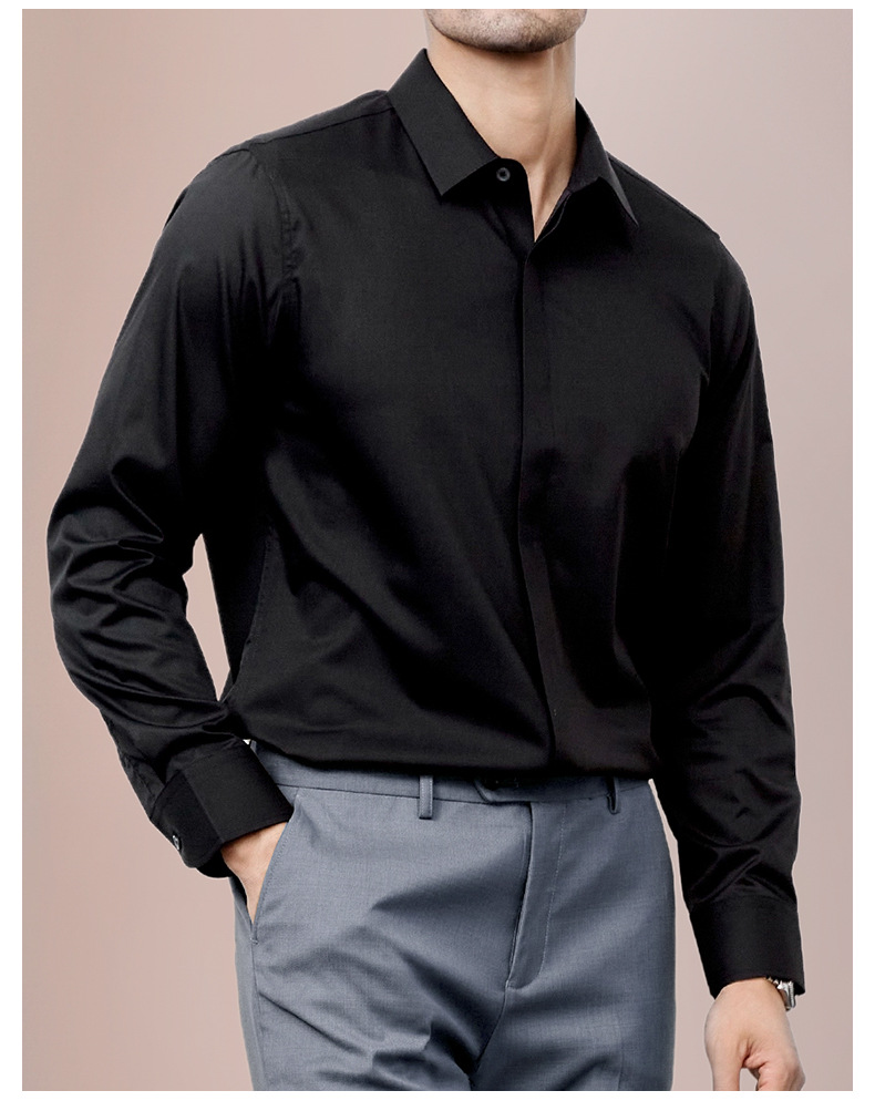 남성 실크 셔츠 2026 봄/가을 신상 100% 뽕나무 - Mens Satin Silk Dress Shirt 리뷰 및 가격