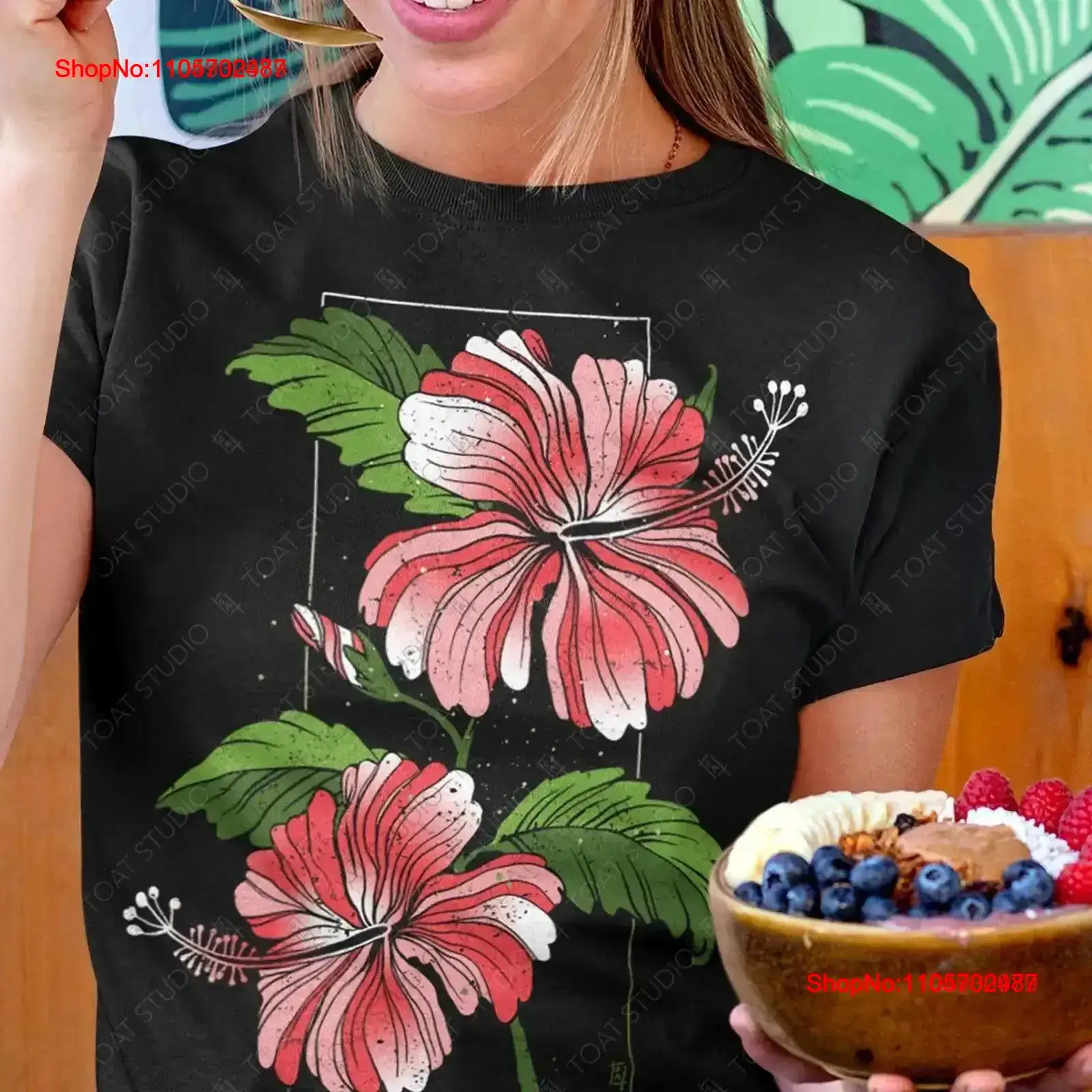 히비스커스 꽃 티셔츠 꽃무늬 식물 자연 애호가 열대 섬 - Vintage Hawaiian Floral Shirt 리뷰 및 가격